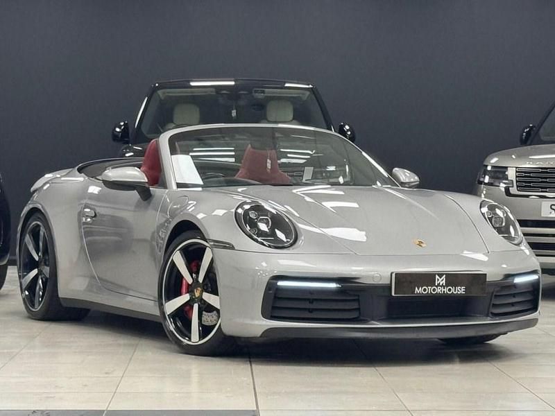 Silver Used 2019 Porsche 911 Carrera 4S Cabriolet Cabriolet | £73,995 - Image 1/4