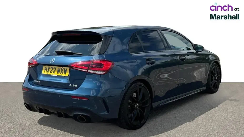 Used Mercedes A35 AMG Premium 2022 Blue Hatchback