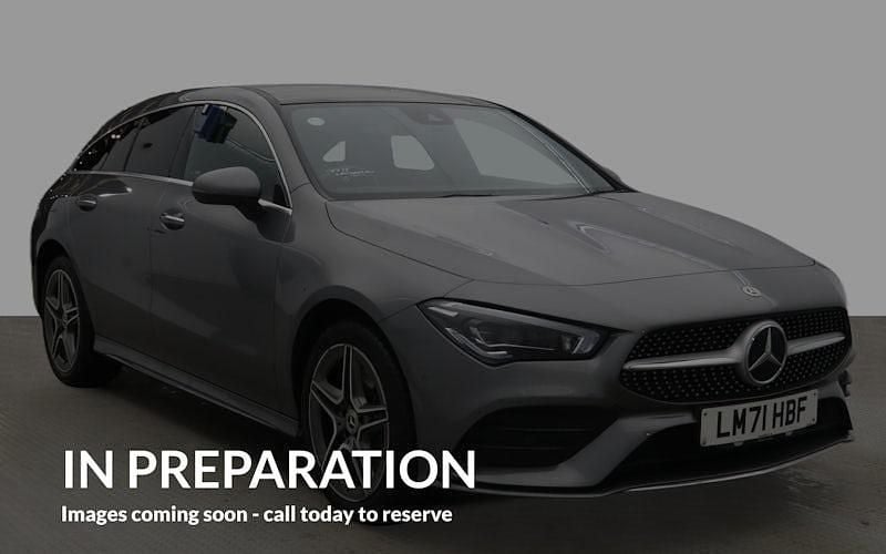 Used Mercedes CLA250e Shooting Brake AMG Line Premium Plus 218 HP (160 kW) 2021 Grey Estate