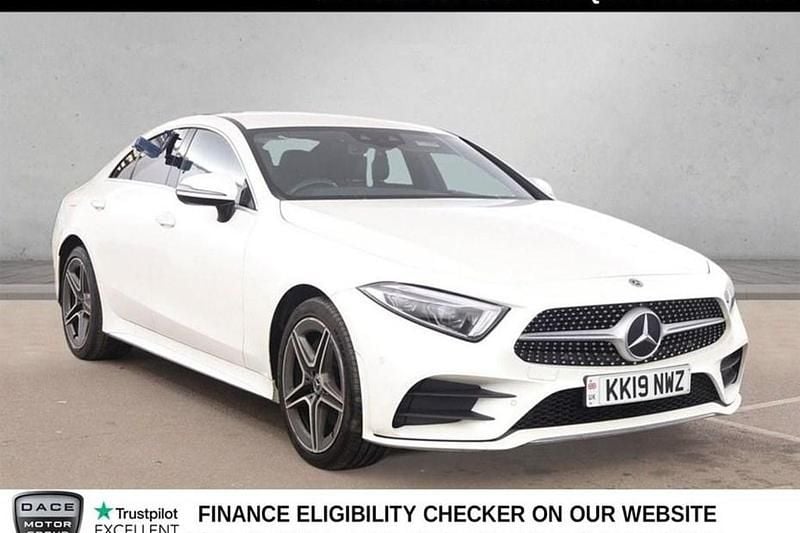 Used Mercedes CLS350 AMG line 286 HP (210 kW) 2019 White Coupe