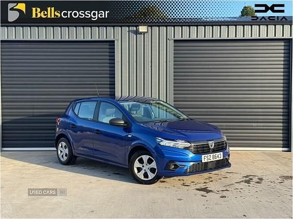 Blue Used 2022 Dacia Sandero Essentiel Hatchback | £8,995 (Good price) - Image 1/2