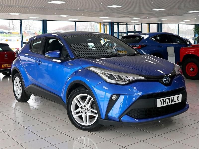 Nebula blue Used 2021 Toyota C-HR SUV | £15,989 (Fair price) - Image 1/4