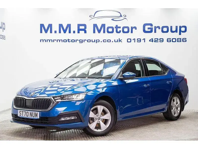 Used Skoda Octavia SE First Edition 150 HP (110 kW) 2020 Blue Hatchback