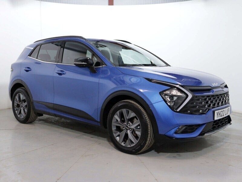 Blue Used 2022 Kia Sportage GT-Line SUV | £23,995 (Good price) - Image 1/2