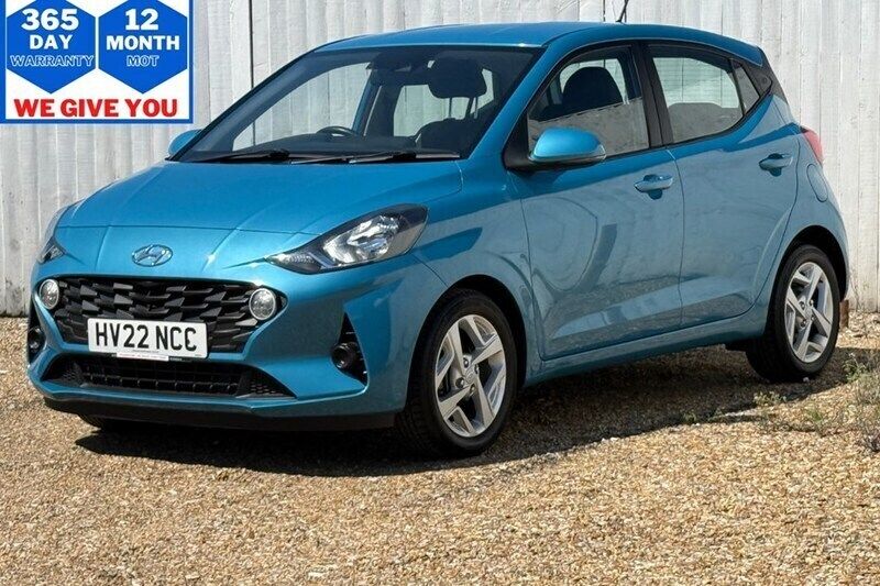 Turquoise Used 2022 Hyundai i10 SE Hatchback | £12,499 (A bit pricey) - Image 1/1