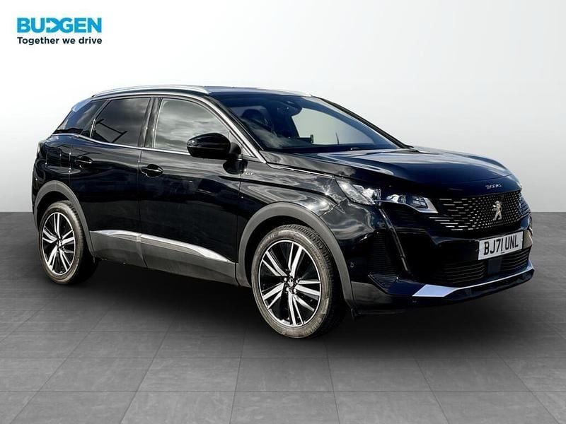 Black Used 2021 Peugeot 3008 Premium Hatchback | £17,900 (Fair price) - Image 1/4