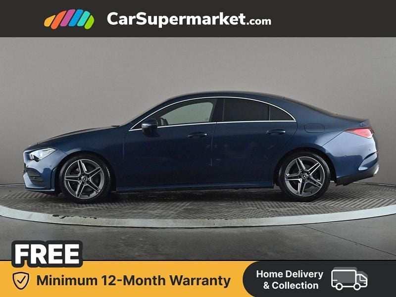 Used Mercedes CLA200 AMG line 2020 Blue Coupe