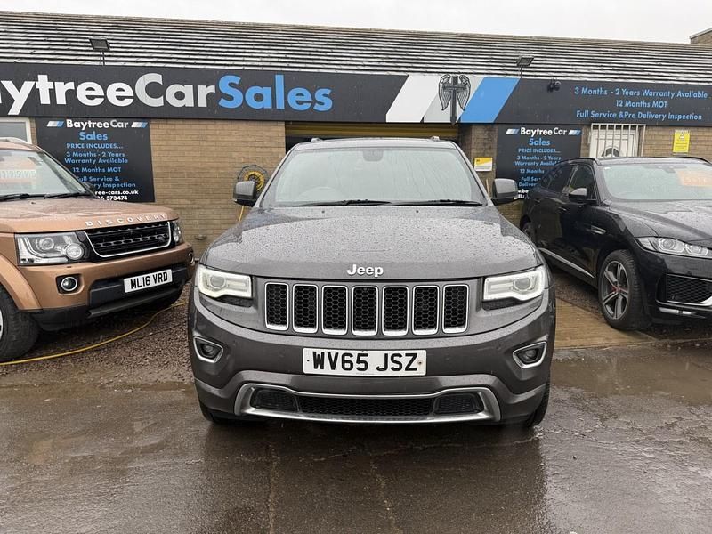 Used Jeep Grand Cherokee Overland 243 HP (178 kW) 2015 Grey SUV