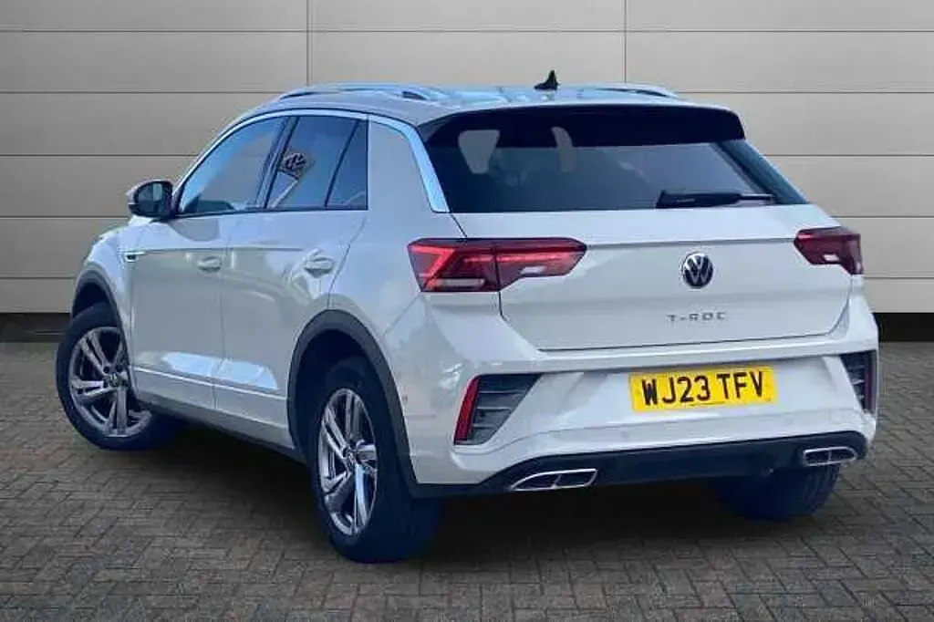 Used VW T-Roc R-line 150 HP (110 kW) 2023 Ascot grey SUV
