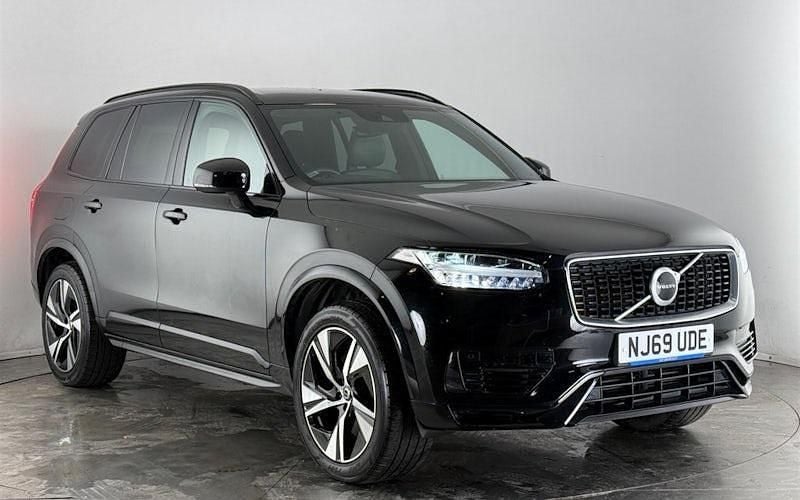 Black Used 2019 Volvo XC90 R-Design SUV | £27,300 (Super price) - Image 1/3
