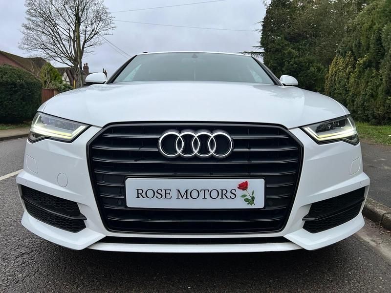 Used Audi A6 Black Edition 190 HP (139 kW) 2016 White Estate