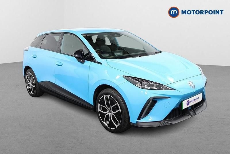 Used MG MG4 EV Trophy 150 kW (204 HP) 2024 Blue Hatchback