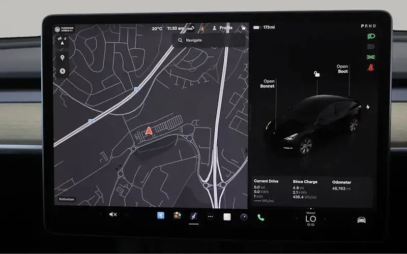 Used Tesla Model Y Standard Range 219 kW (299 HP) 2023 Black SUV