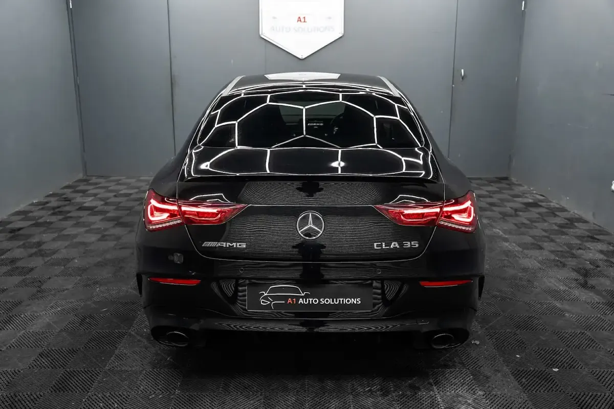 Used Mercedes CLA35 AMG Premium 306 HP (225 kW) 2022 Black Coupe