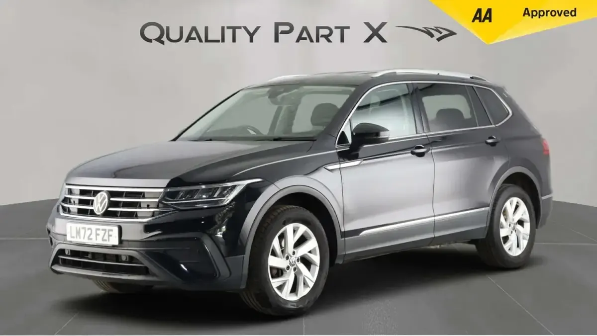 Used VW Tiguan Allspace Life 150 HP (110 kW) 2022 Black SUV