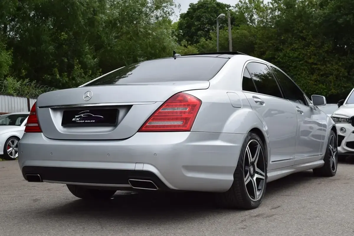 Used Mercedes S350L 2013 Silver Sedan