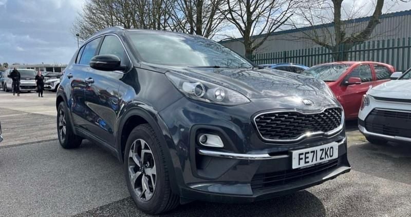 Used Kia Sportage 134 HP (98 kW) 2021 Grey SUV