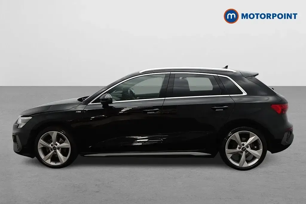 Used Audi A3 S-Line 2023 Black Sedan