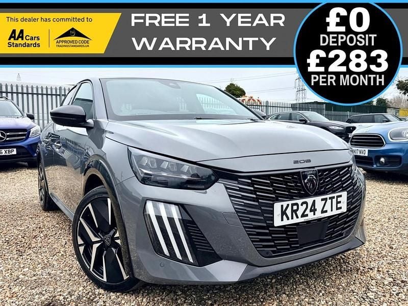Used Peugeot 208 GT 2024 Grey Hatchback