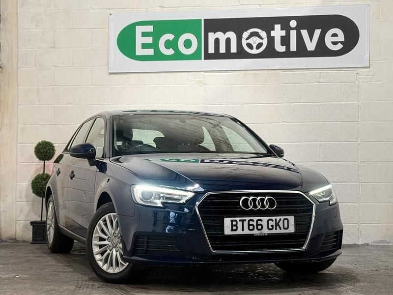 Blue Used 2016 Audi A3 Sportback Hatchback | £9,995 (Fair price) - Image 1/4