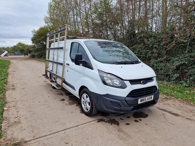Used Ford Transit Custom 100 HP (73 kW) 2015 White Van