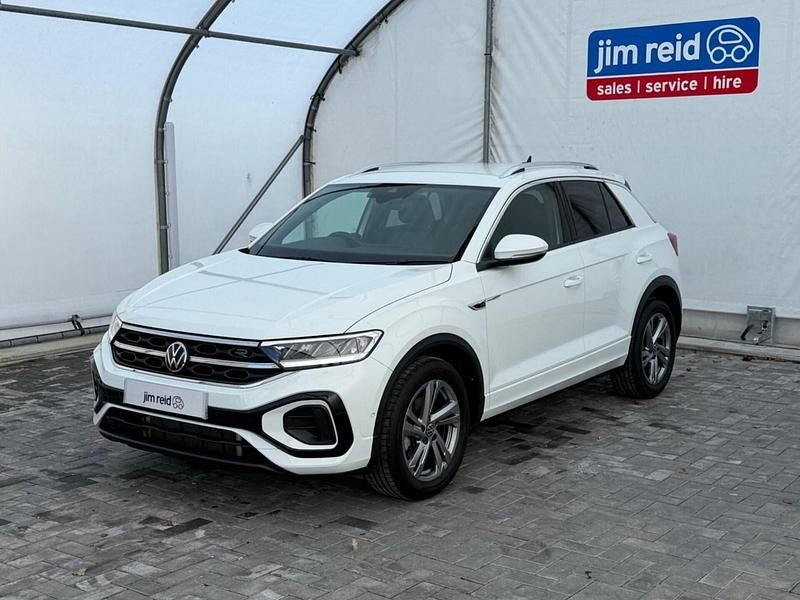 Used VW T-Roc R-line 150 HP (110 kW) 2023 White SUV