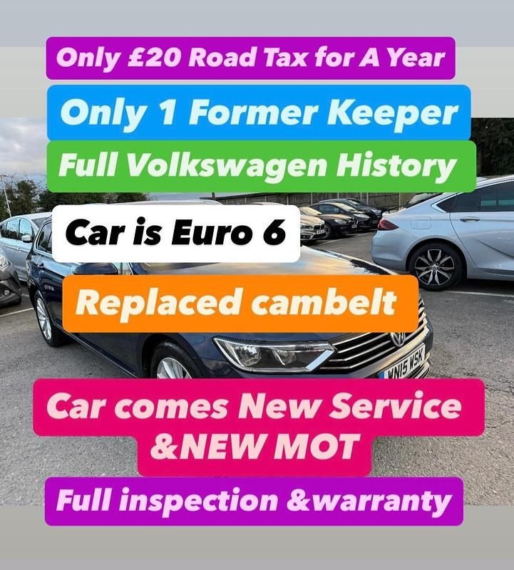 Used VW Passat Business 2015 Blue Estate