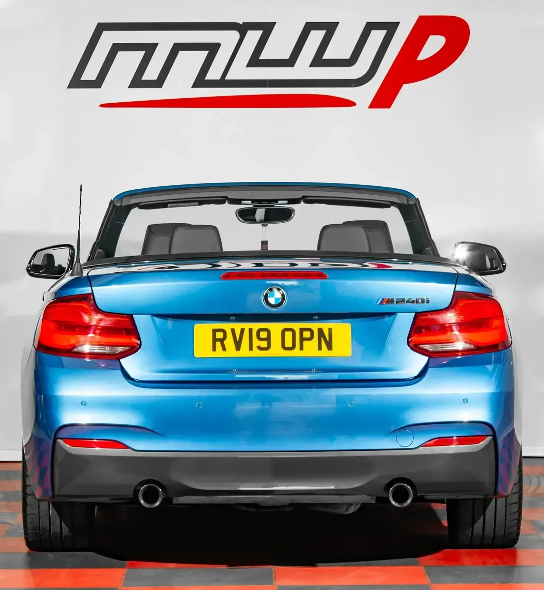 Used BMW M240 M Sport 2019 Blue Cabriolet