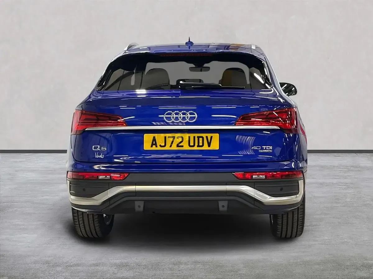 Used Audi Q5 Sportback S-Line 204 HP (150 kW) 2022 Blue SUV