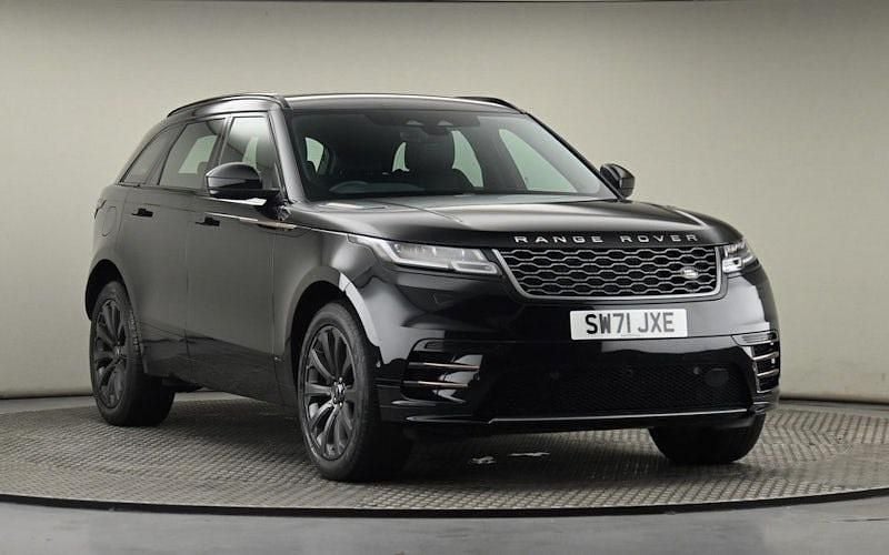 Santorini black Used 2022 Land Rover Range Rover Velar SE Dynamic SUV | £28,500 (Fair price) - Image 1/4