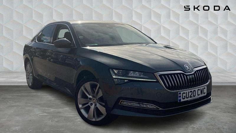 Grey Used 2020 Skoda Superb SE L Hatchback | £14,000 (Fair price) - Image 1/3