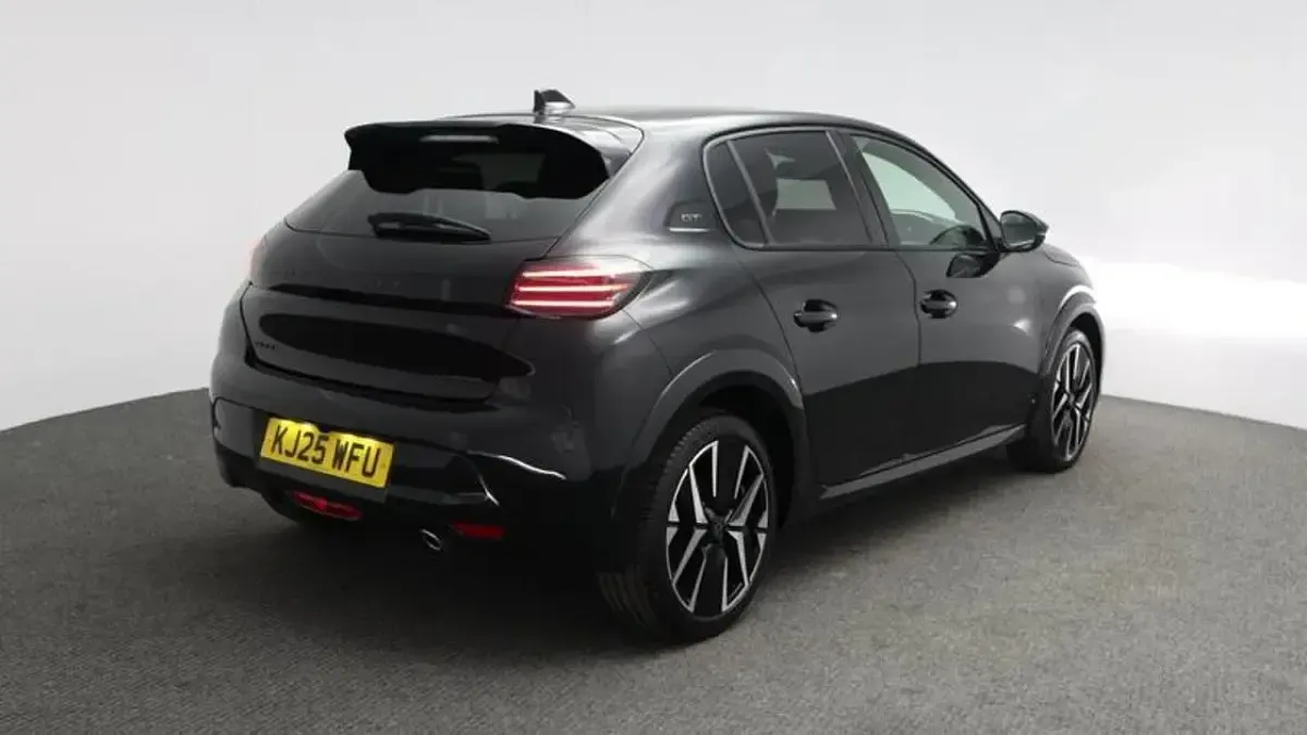 Used Peugeot 208 GT 108 HP (79 kW) 2025 Black Hatchback