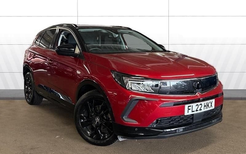 Red Used 2022 Vauxhall Grandland X SRi SUV | £17,597 (Fair price) - Image 1/4