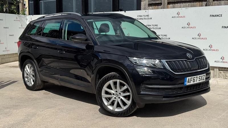 Used Skoda Kodiaq SE 150 HP (110 kW) 2017 Black SUV