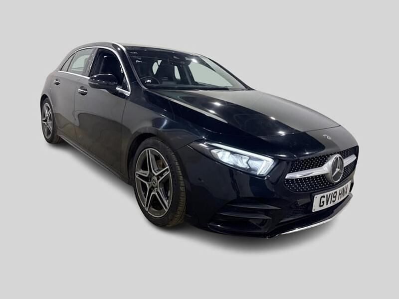 Black Used 2019 Mercedes A200 AMG line Hatchback | £12,995 (Fair price) - Image 1/3