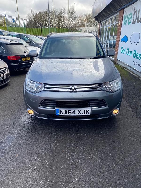Used Mitsubishi Outlander P-HEV 2014 Grey Estate