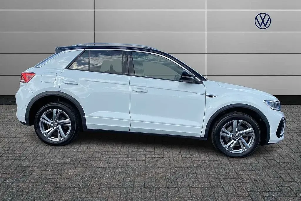 Used VW T-Roc R-line 190 HP (139 kW) 2023 White SUV