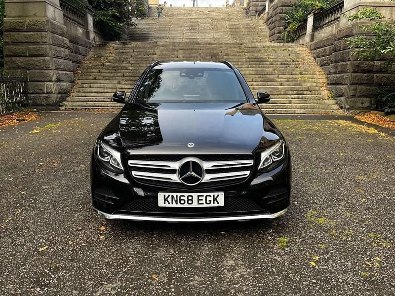 Used Mercedes GLC250 AMG line 2018 Black SUV