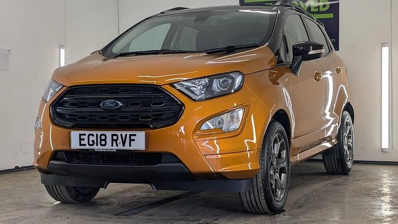 Used Ford Ecosport ST-Line 125 HP (91 kW) 2018 Orange SUV