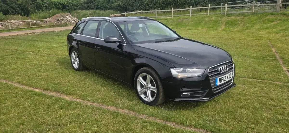 Used Audi A4 143 HP (105 kW) 2012 Black Estate