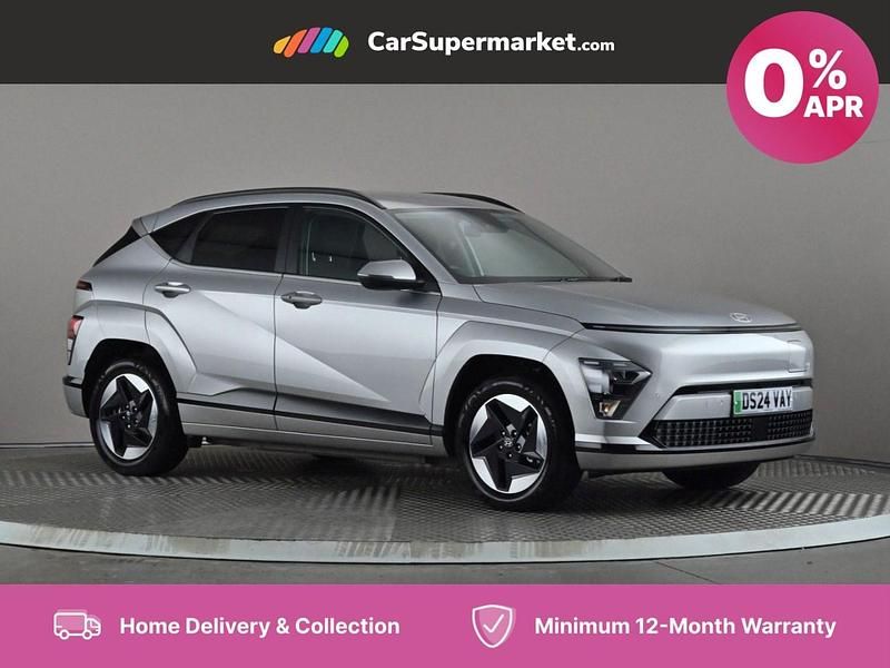 Silver Used 2024 Hyundai Kona Advanced SUV | £27,197 - Image 1/4