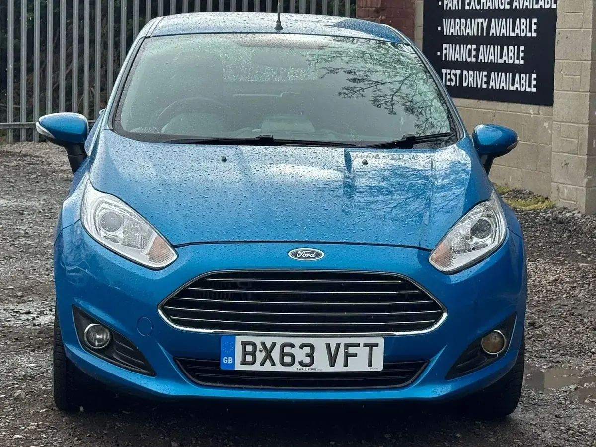 Gebraucht Ford Fiesta Zetec 2013 Blau Kleinwagen