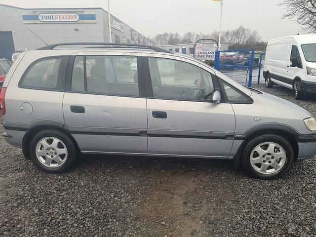 Used Vauxhall Zafira Elegance 123 HP (90 kW) 2002 Grey MPV