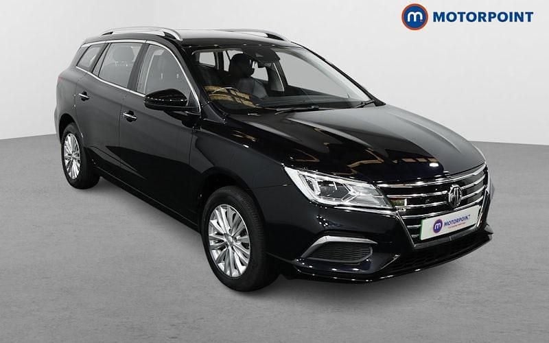 Black Used 2021 MG MG5 EV Exclusive Estate | £11,449 (Fair price) - Image 1/4