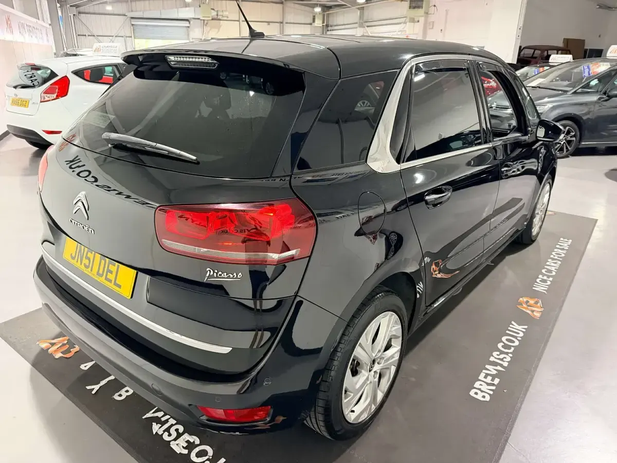 Used Citroën C4 Picasso Exclusive 115 HP (84 kW) 2013 Black MPV