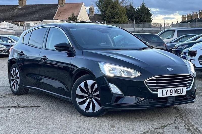 Black Used 2019 Ford Focus Zetec Hatchback | £7,188 (Good price) - Image 1/1