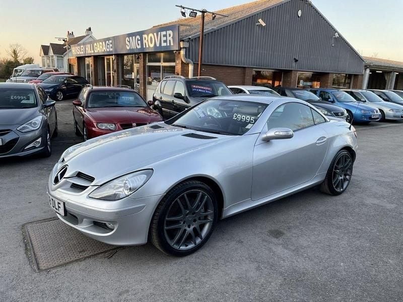 Used Mercedes SLK200 163 HP (119 kW) 2008 Silver Cabriolet