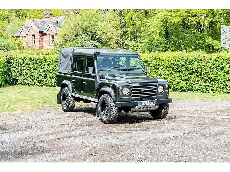 Używany Land Rover Defender 122 KM (89 kW) 2007 Zielony Kabriolet