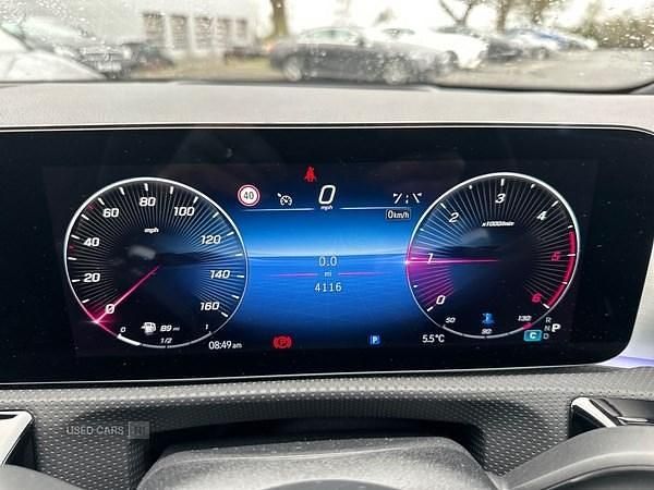 Used Mercedes CLA220 AMG Line Premium Plus 2025 Blue Sedan