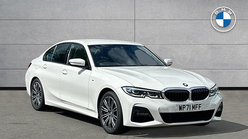 White Used 2021 BMW 320 M Sport | £23,298 (Fair price) - Image 1/4